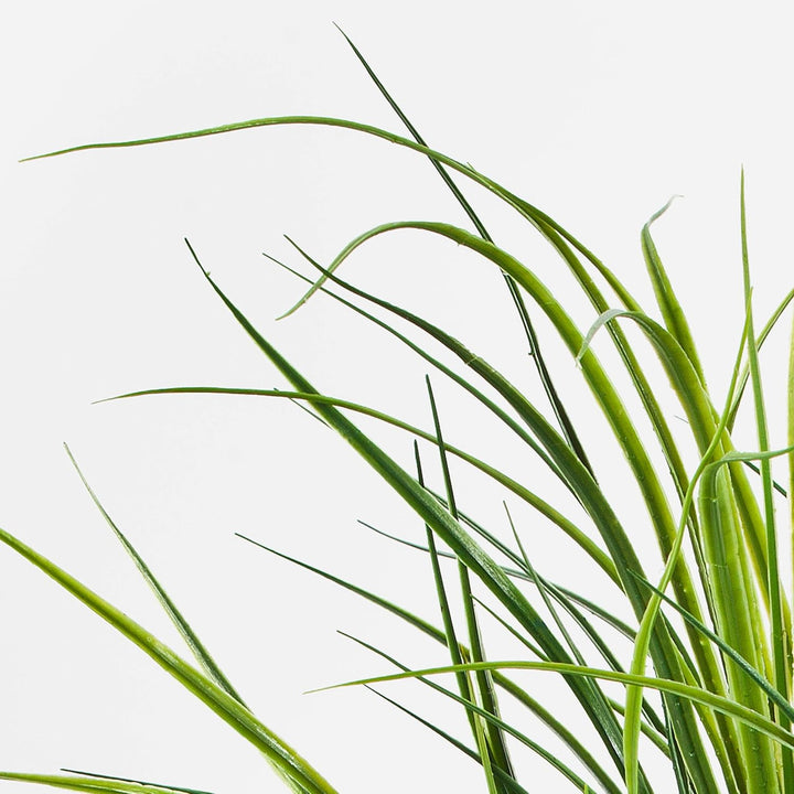 artplants.de Kunst Schilfgras Elias, 158 Halme, grün, auf Steckstab, 75cm - Kunst Gras - Grasbusch k