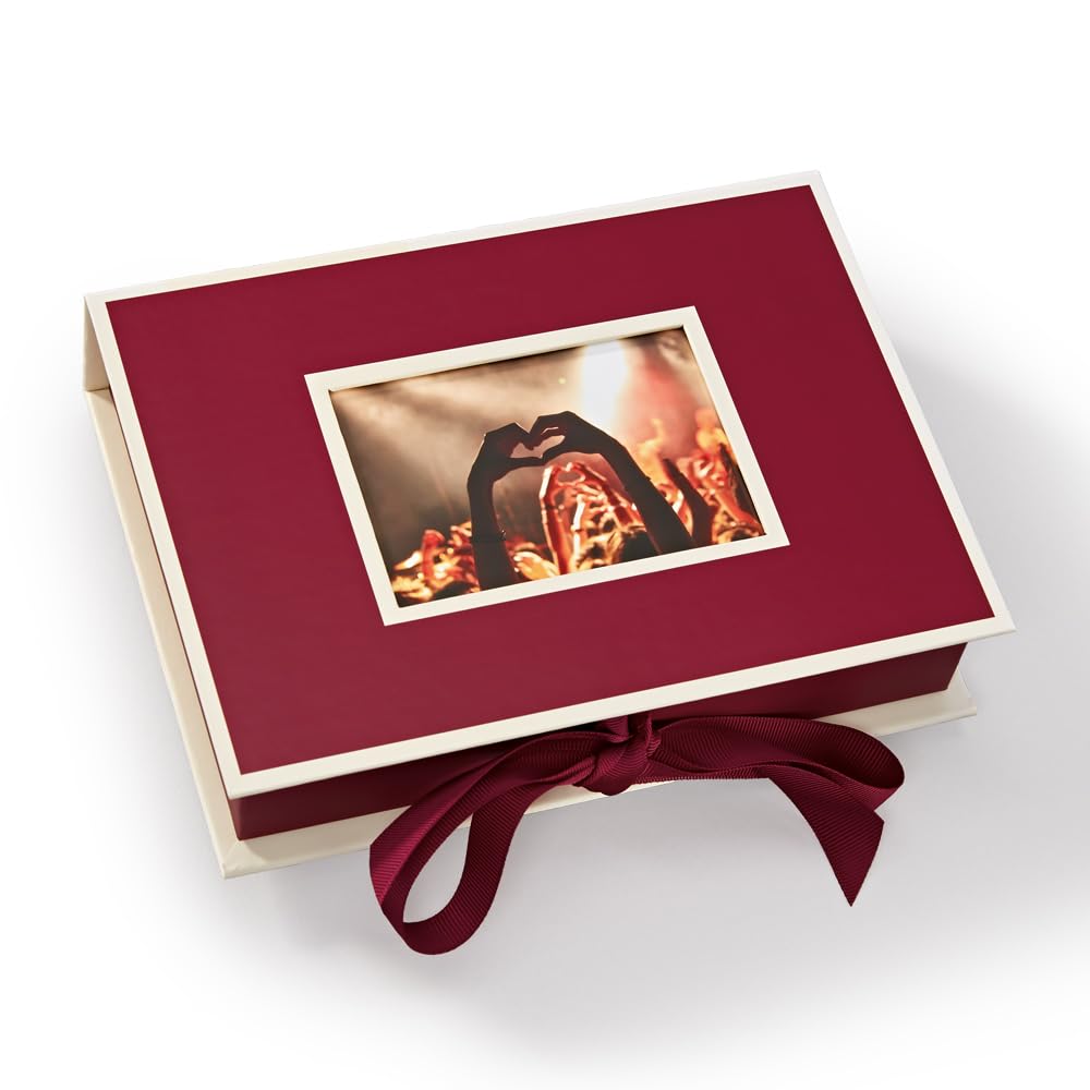 Semikolon 352512 Kleine Fotobox mit Einschubfenster - 20,7 x 15,3 x 4,7 cm - für 13 x 18 cm Fotos -