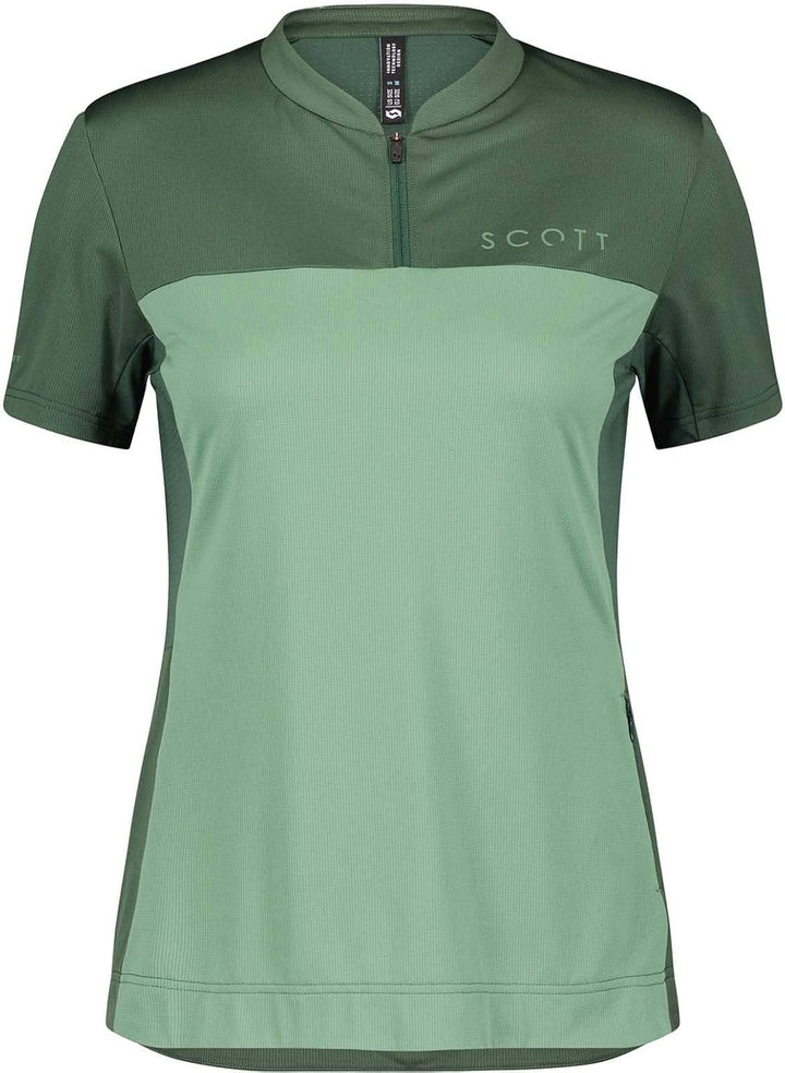 Scott Damen 289438 T-Shirt, Sm Gr/Gl Grn, S