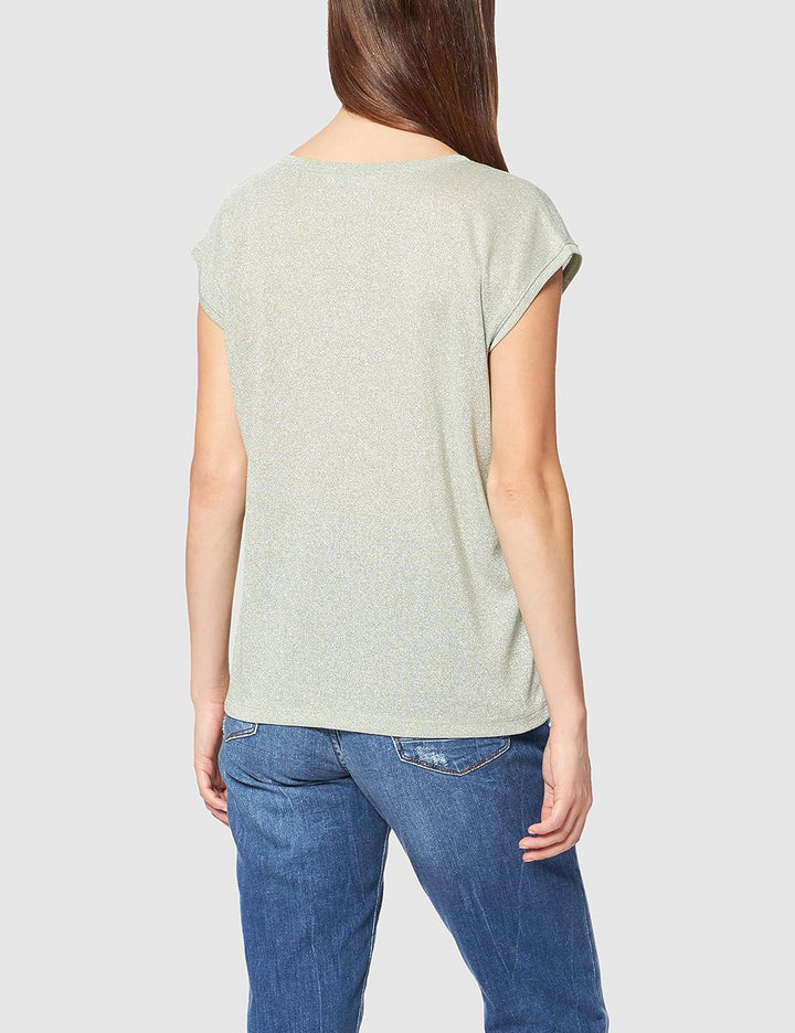 ONLY Vic Short Sleeve Top XS Desert Sage, XS Desert Sage