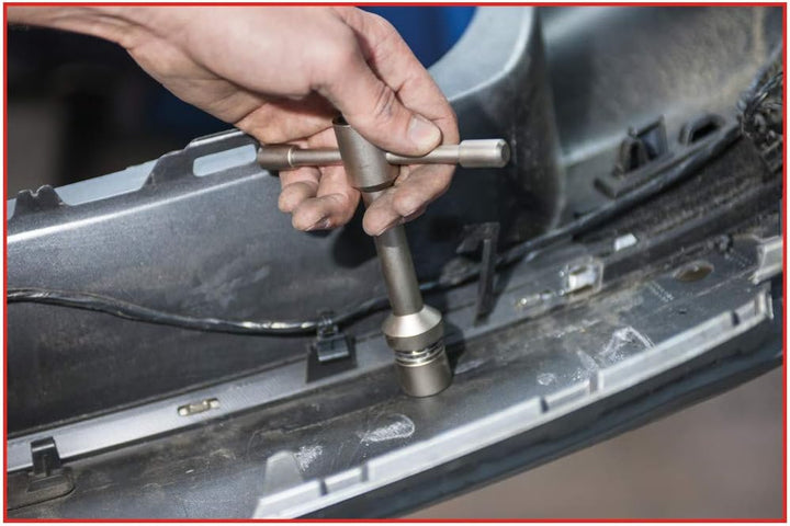 KS Tools 140.2550 Lochstanzen-Satz für PDC-Sensoren, 20-tlg