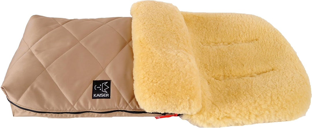 Lammfell Fusssack Natura, sand 1 Stück (1er Pack) Sand, 1 Stück (1er Pack) Sand