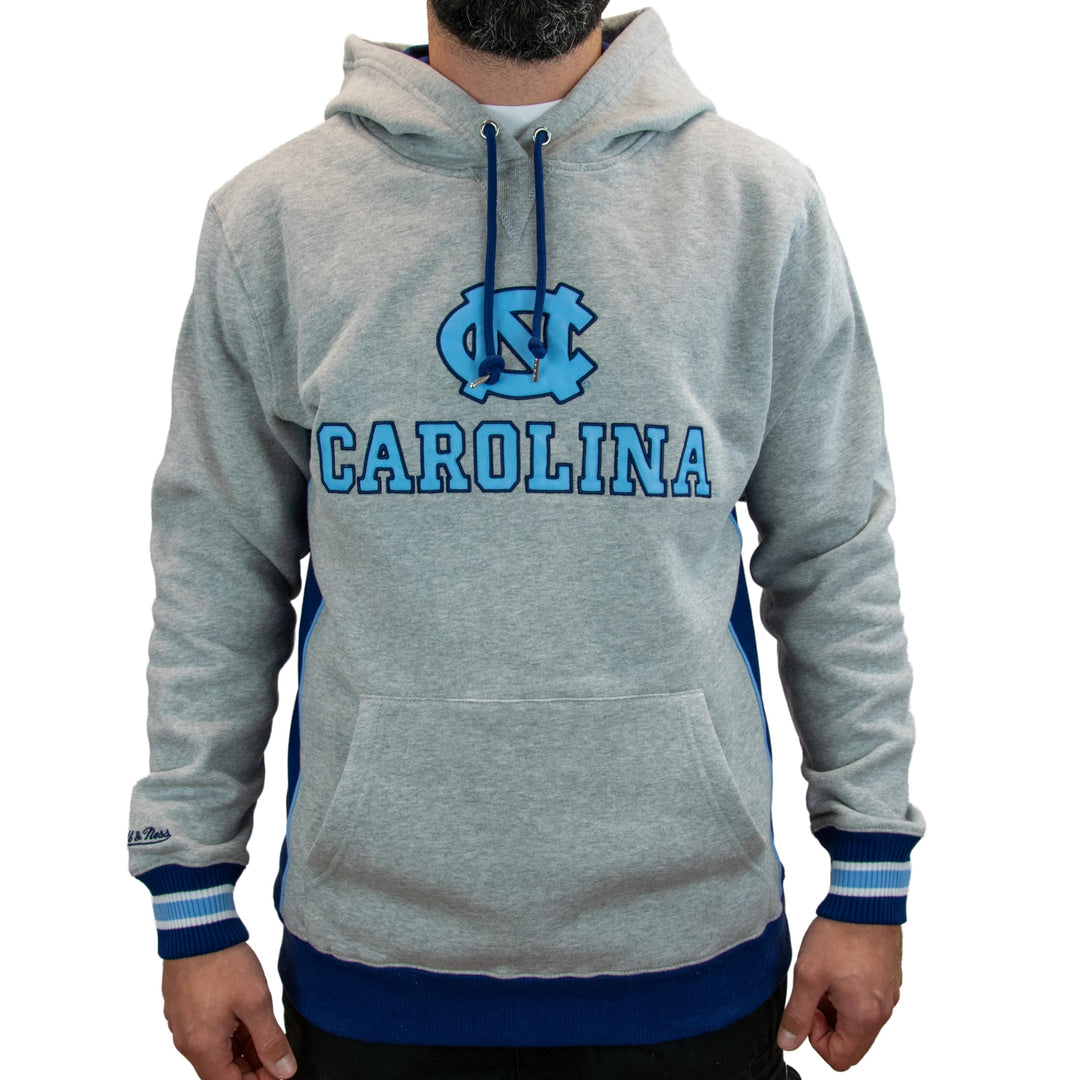 Mitchell & Ness NCAA Pinnacle Heavyweight Fleece Hoody S University Of Michigan / Grey, S University