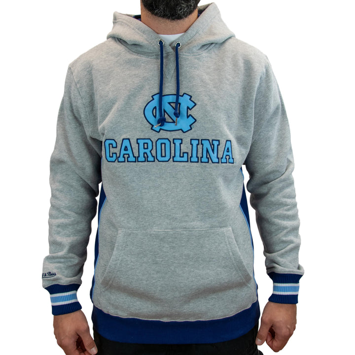 Mitchell & Ness NCAA Pinnacle Heavyweight Fleece Hoody S University Of Michigan / Grey, S University