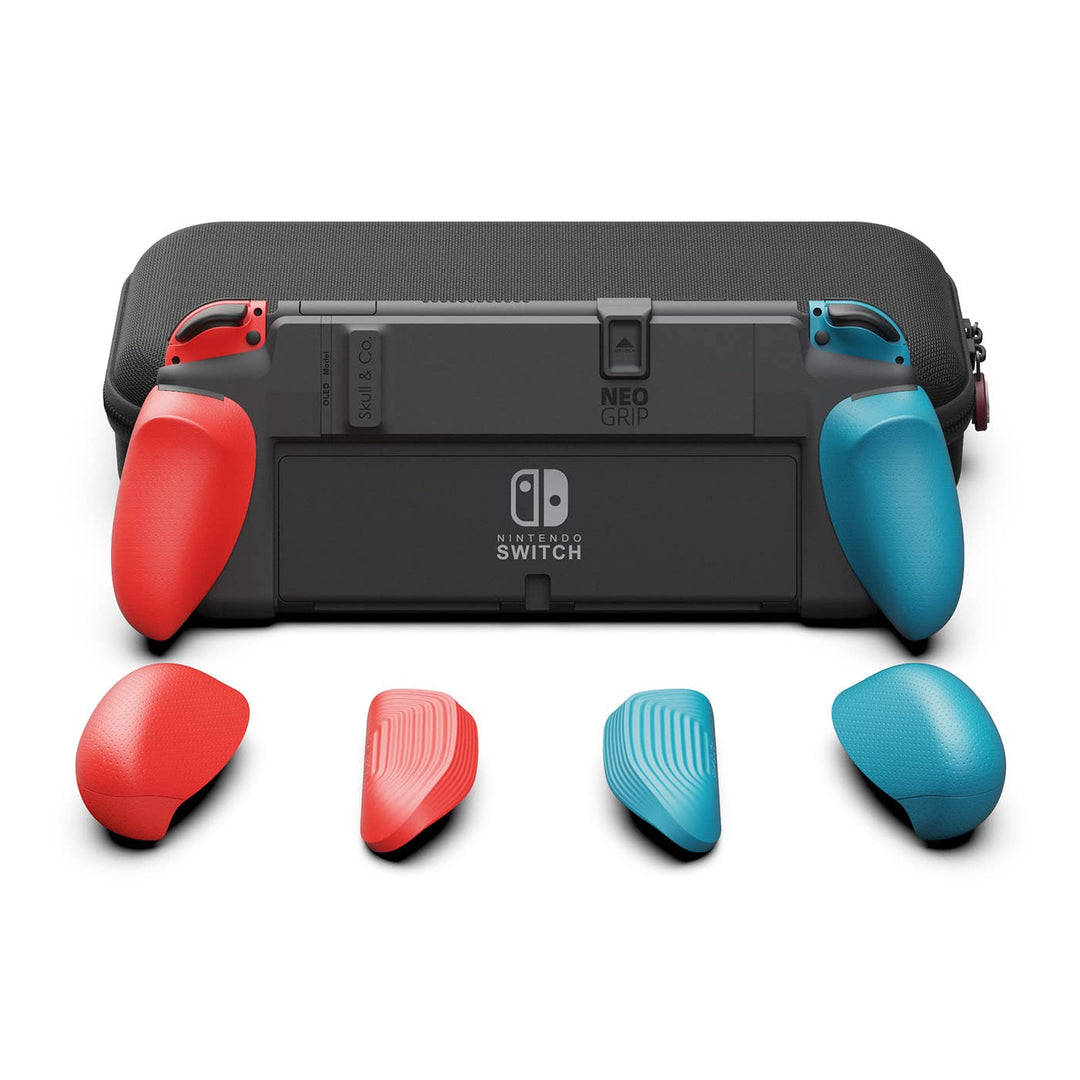 Skull &amp; Co. NeoGrip Bundle für Nintendo Switch OLED und Regular Modell: Eine andockbare Schutzhülle