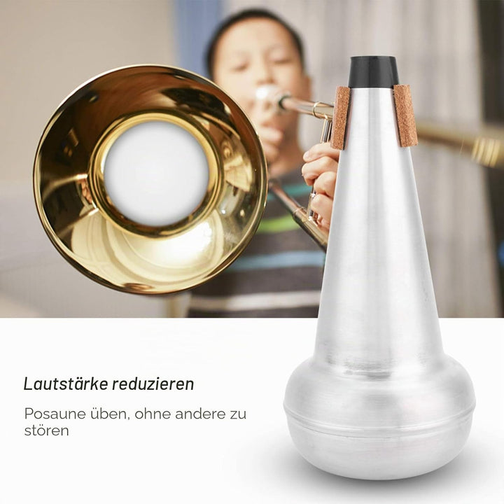 Posaunen Dämpfer, Tenorposaune Stumm Übungsdämpfer Sourdine Musikinstrumente