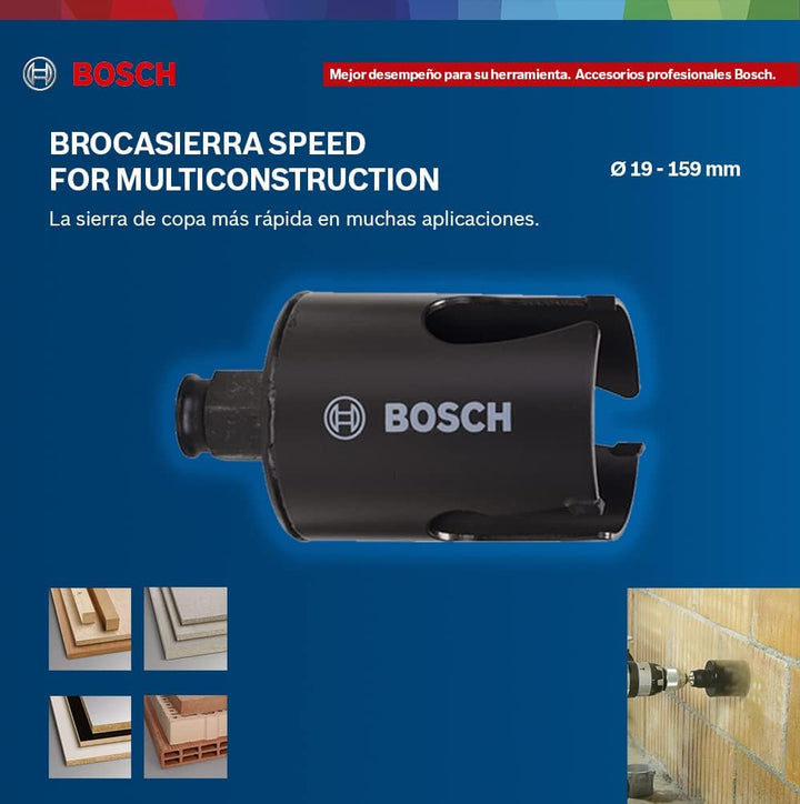 Bosch Professional Lochsäge Speed for Multi Construction (Ø 121 mm), Ø 121 mm