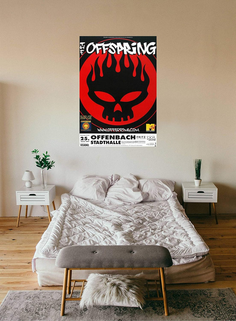 The Offspring - Conspiracy of One, Frankfurt 2001 » Konzertplakat/Premium Poster | Live Konzert Vera