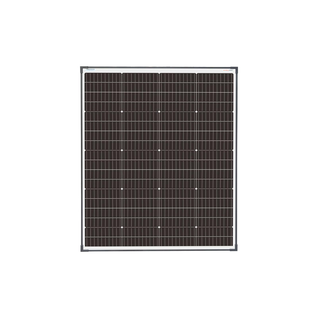 enjoy solar 36V Monokristallines Solarmodul, 182mm Solarzellen Solarpanel ideal für Wohnmobil, Balko