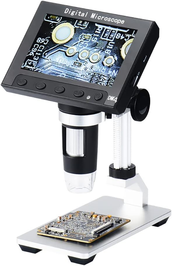Digitales USB-Mikroskop, 1000-fache Vergrösserung, Zoom-Lötmikroskop mit 8 einstellbaren LED-Lichter