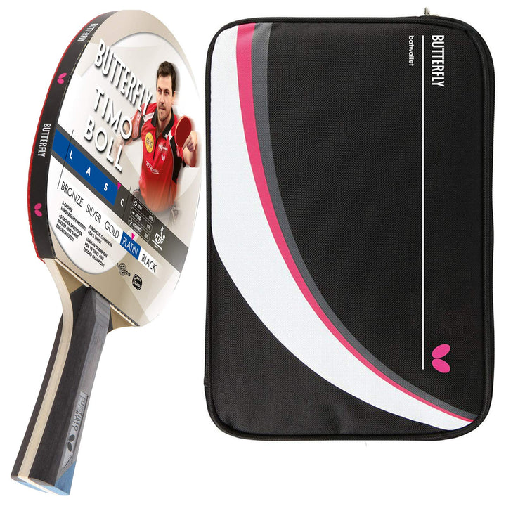 Butterfly® Timo Boll Platin Tischtennisschläger | Tischtennis Racket Bat TT Profi Wettkampfschläger