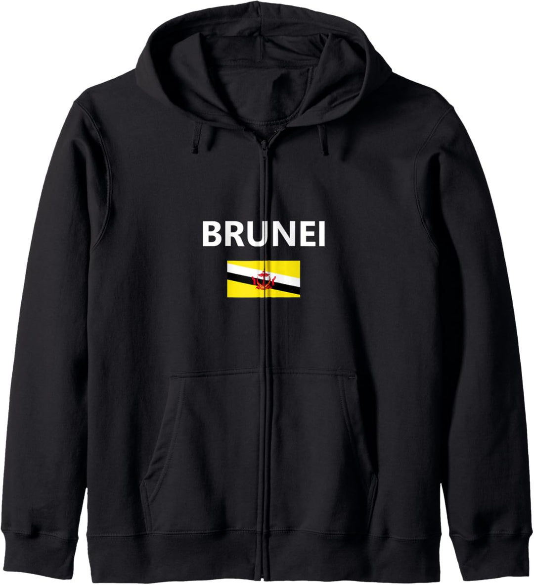 Brunei Flag Country Kapuzenjacke