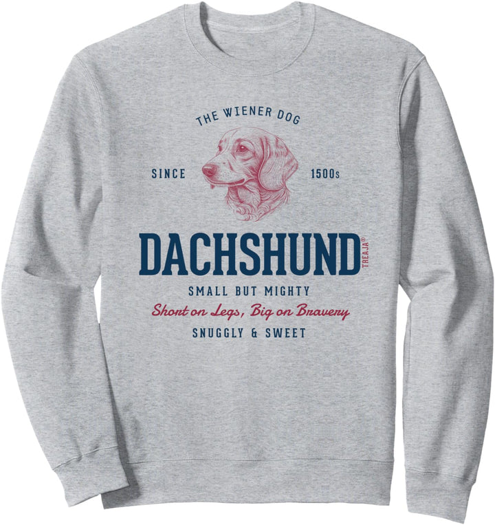 Retro-Stil Vintage Dackel Sweatshirt