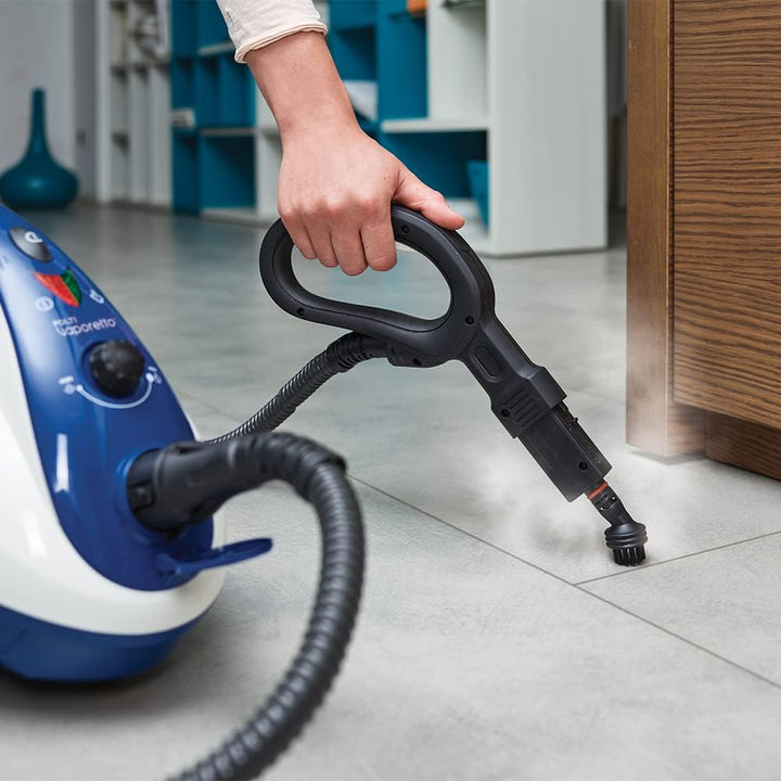 Vaporetto PTEU0269 Dampfreiniger Smart 40_Mop mit innovativer Bodendüse, 1800 W, 3.5 Bar, blau, Blau