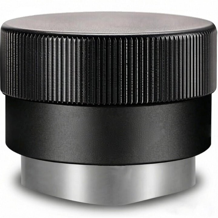 Kaffeetamper 58mm aus Edelstahl – Höhenverstellbarer Espresso Tamper & Leveler – Schwerkraft Kaffeev