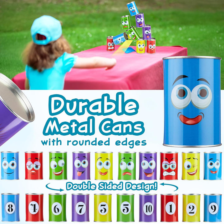 KreativeKraft Outdoor Spiele für Kinder Set Kindergeburtstag Spiele für Draussen Party Wurfspiele Ga