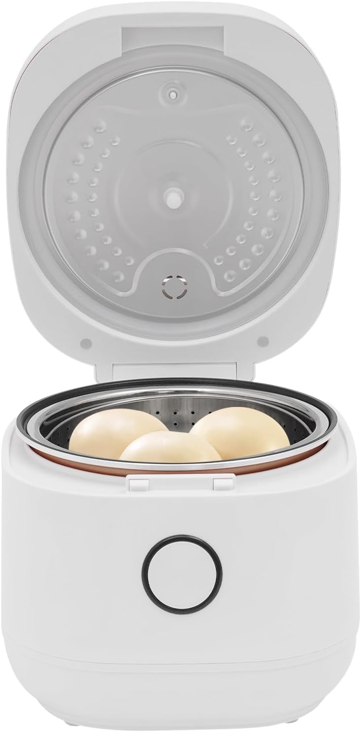 Multifunktionaler Reiskocher 5L, 24h Timer & 24h Warmhaltefunktion, Reis für bis zu 5-8 Personen ohn