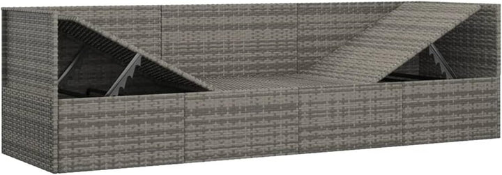 Tidyard Sonnenliege Gartenliege Gartensofa Gartenbett Relaxliege Freizeitliege Rattanliege Outdoor L