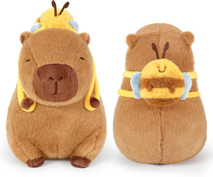 shownicer Plüschtier Capybara Kuscheltier Stofftier Kawaii Capybara Plüsch Kissen Spielzeug Wurfkiss