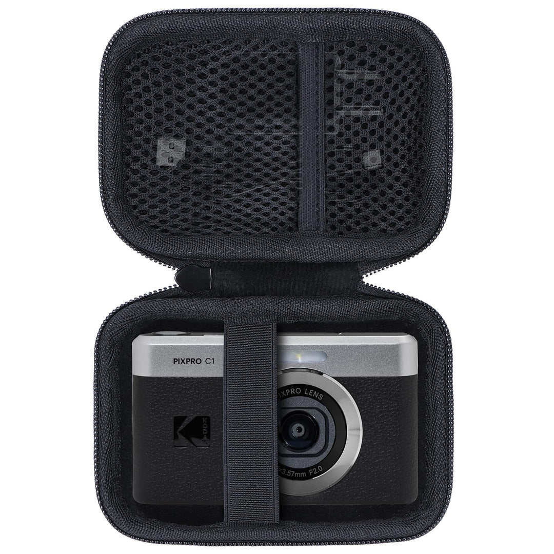 Lebakort Hart Schutz Hülle Etui Tasche für Kodak Pixpro C1 Digitalkamera | Ultrakompakt Digitalkamer