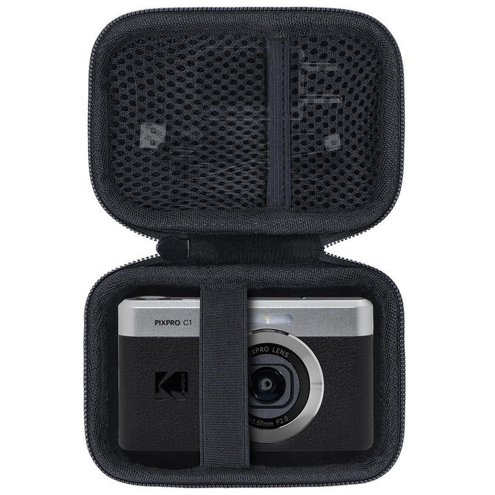 Lebakort Hart Schutz Hülle Etui Tasche für Kodak Pixpro C1 Digitalkamera | Ultrakompakt Digitalkamer