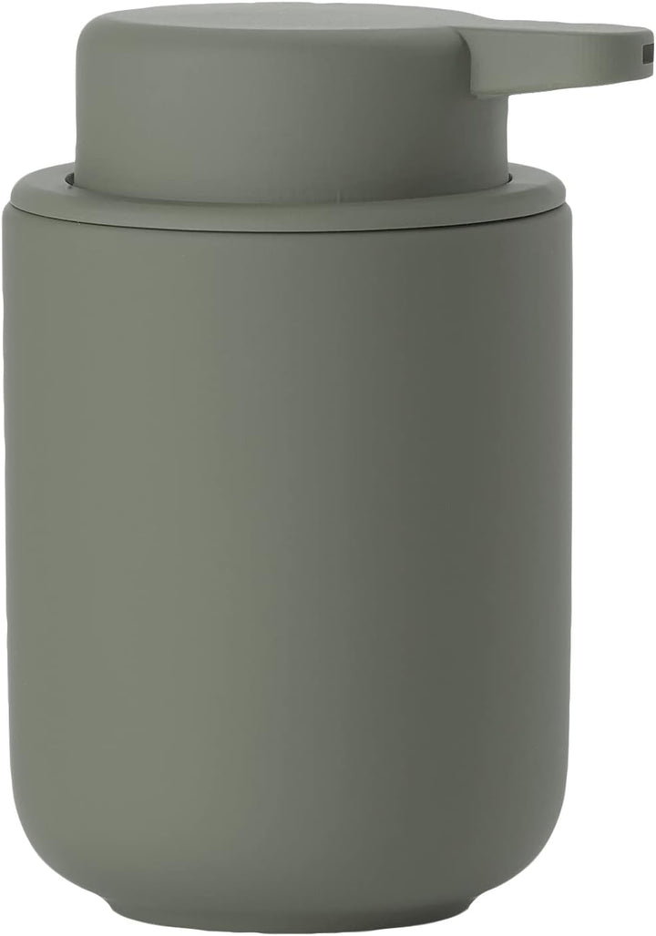 Zone Denmark Ume Seifenspender, Durchm. 8,3 x 12,8 cm - 0,25 Liter, Olive Green cm Olive Green, cm O