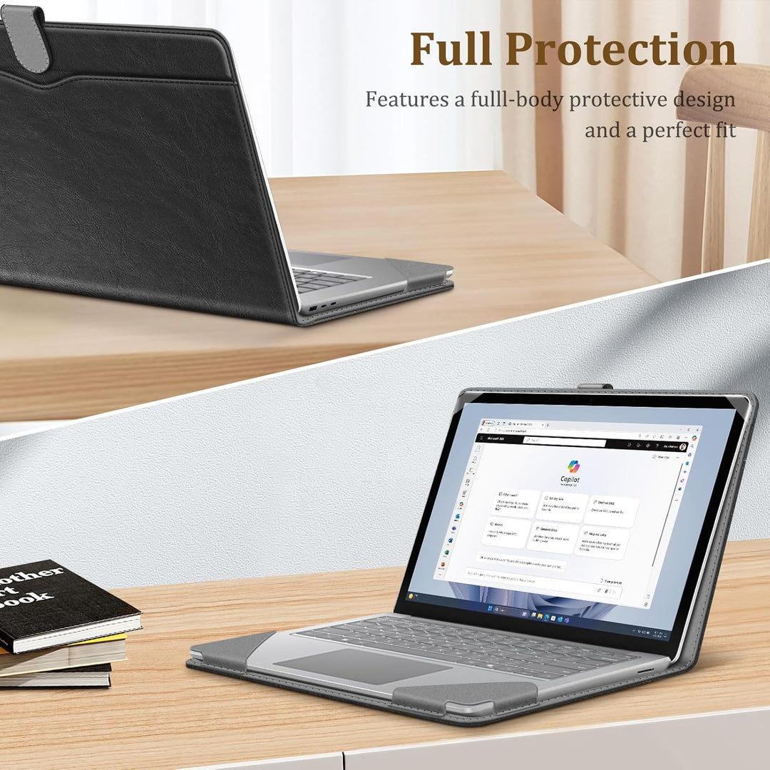 Fintie Hülle Kompatibel mit 15 Zoll Microsoft Surface Laptop 6/5/4/3 (Modelle 1872/1873/1953/1979),