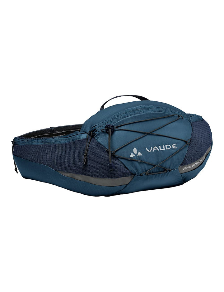 VAUDE Uphill Hip Pack 2 - Hüfttasche für Radsport Einheitsgrösse Baltic Sea, Einheitsgrösse Baltic S