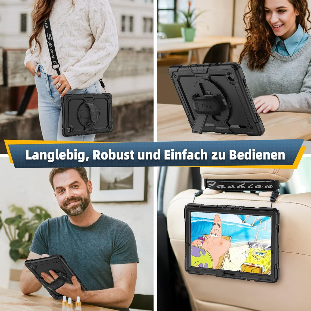 Timecity Hülle für Samsung Galaxy Tab A8 10.5 Zoll 2022 SM-X200/SM-X205/SM-X207, Stossfeste Robust m