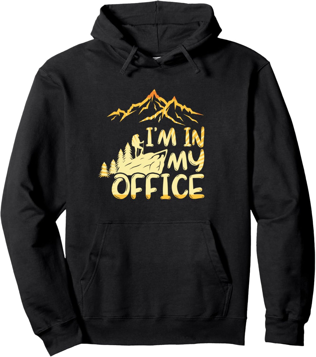 Büro Home Office Wandern Geschenk Wanderer Wandern Pullover Hoodie
