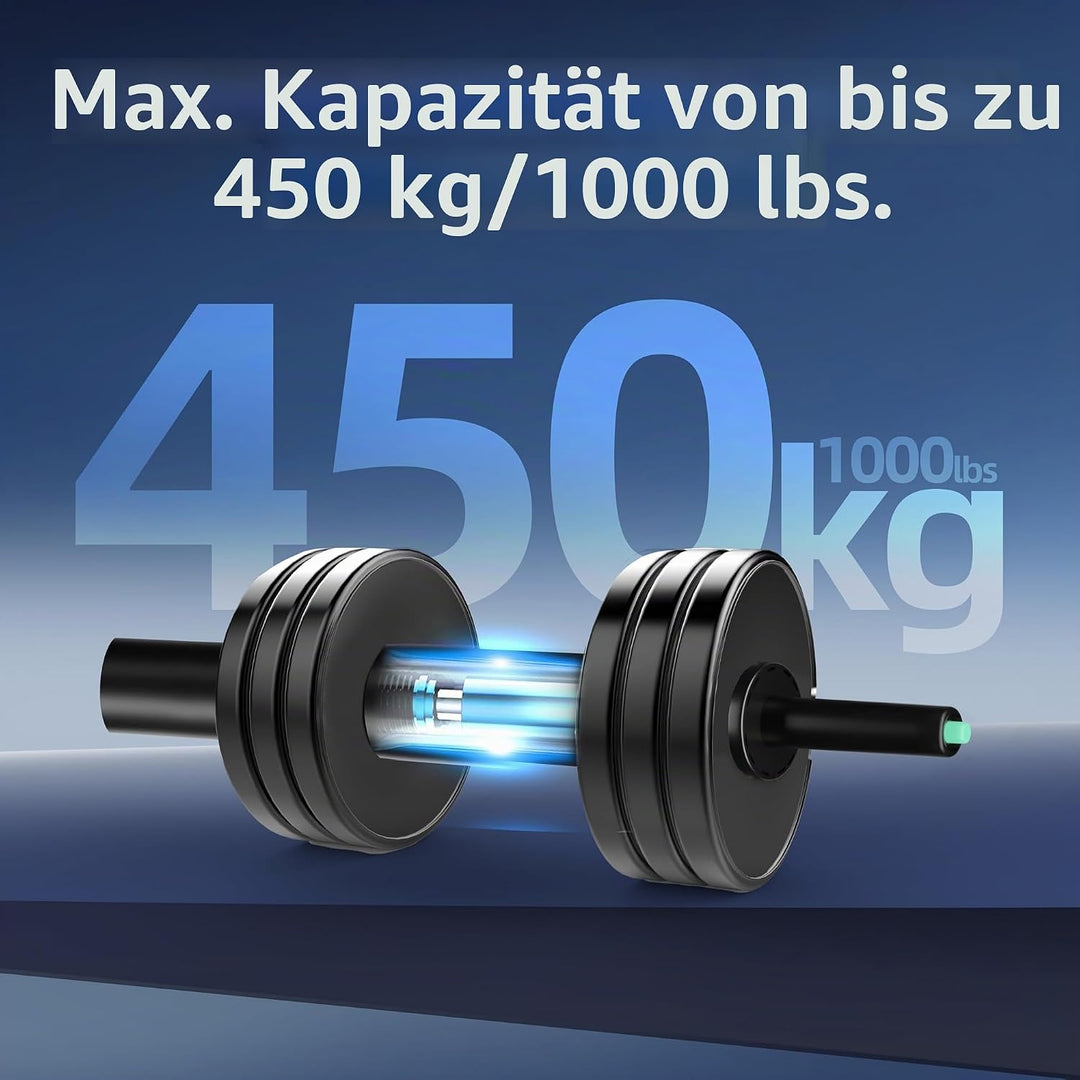 Mastery Mart 178mm-279mm Gasdruckfeder für Bürostuhl, Gasfeder mit 100mm einstellbarem Hub, bis 450k