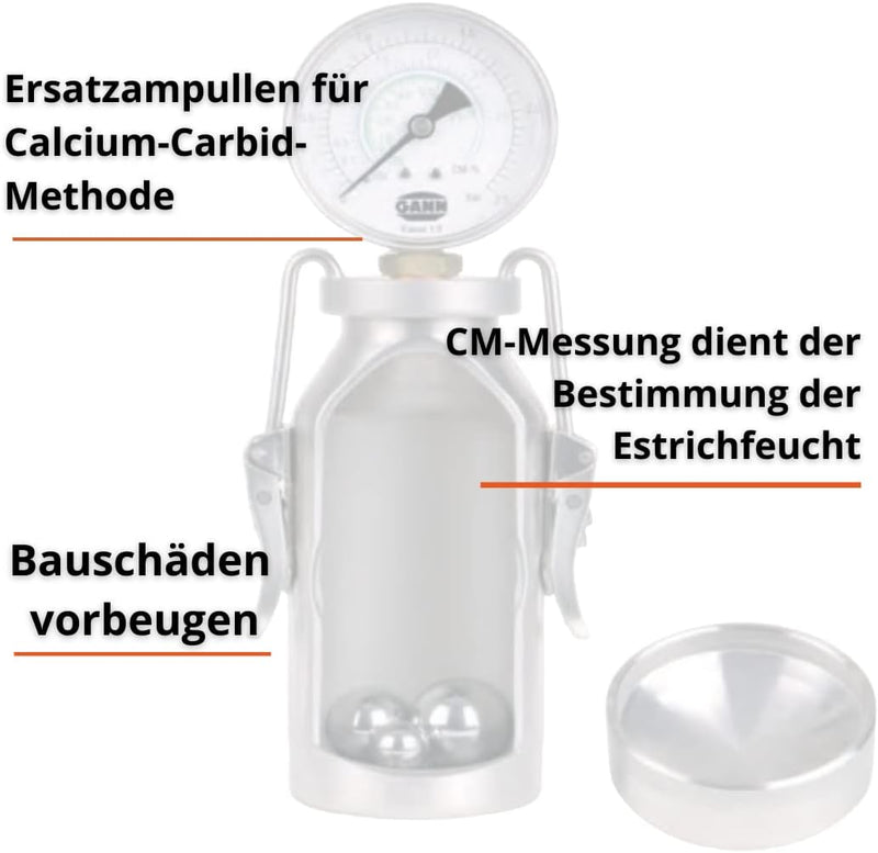 20 Stk Calcium-Carbid Ampullen CA 7 - CM Ampullen für CM Messgeräte