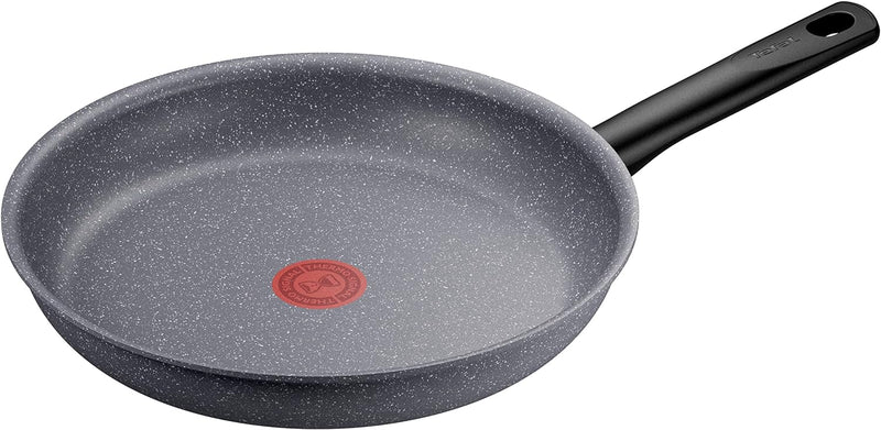 Tefal G28006 Natural On Bratpfanne 28 cm | Mineralia+ Antihaftversiegelung | Thermo-Signal für alle