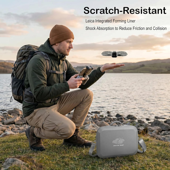 Tasche für DJI Neo 2 Fly More Combo, Neo 2 Tasche Hartschalen Case für DJI Neo 2 Zubehör, Kompakte R