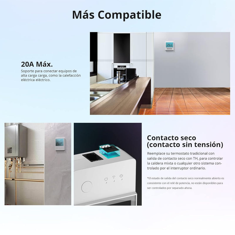 SONOFF THR316D Elite 16A Smart Schalter mit Temperatur und Luftfeuchtigkeit Überwachung mit LCD-Bild