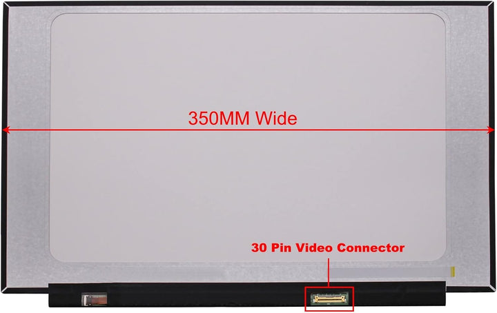 New 15.6" FHD 1920x1080 IPS Matte LCD Screen Replacement for ASUS ZENSCREEN MB16AC, MB16ACE, MB16ACM