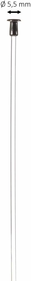 36 Meter (18 x 2m) SOFT-RAIL® Bilderschienen Set BUDGET (M), Schwarz Feinstruktur, versch. Längen un