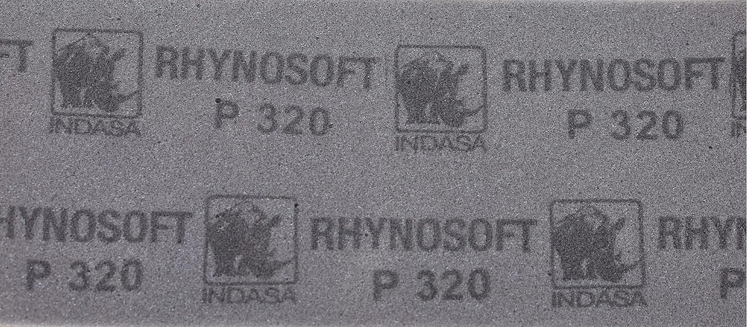 Indasa RHYNOSOFT PRECUT Rollen 115mm x 25m Körnung wählbar Schleifpapier Schleif Schwamm, Schleifbla