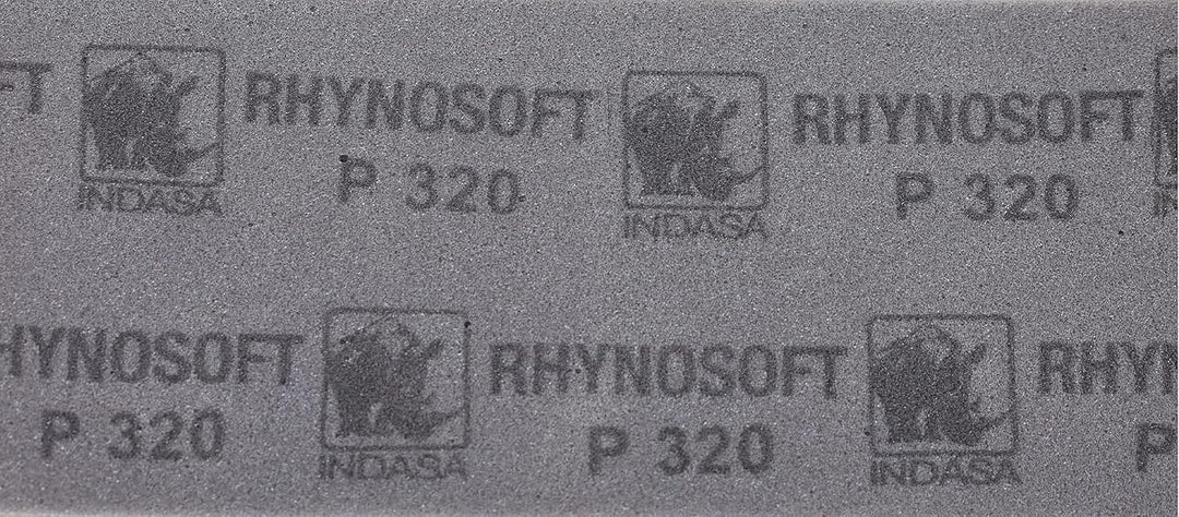 Indasa RHYNOSOFT PRECUT Rollen 115mm x 25m Körnung wählbar Schleifpapier Schleif Schwamm, Schleifbla