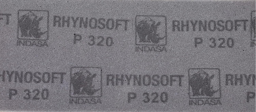 Indasa RHYNOSOFT PRECUT Rollen 115mm x 25m Körnung wählbar Schleifpapier Schleif Schwamm, Schleifbla