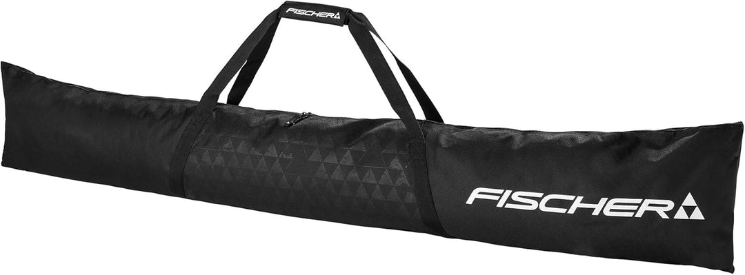 Fischer Erwachsene (Unisex) ECO Alpine Skitasche, schwarz-gelb, 175cm 190 cm Schwarz/Weiss, 190 cm S