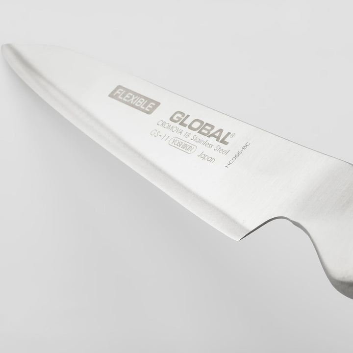 Global GS-11 - Flexibles Kochmesser ,, Stahl, 15 cm