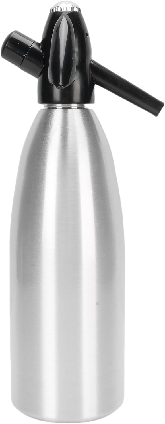lyrlody Tragbarer Soda -Hersteller, 1L Funkelnde Wassermaschine Kohlensäure -Getränkehersteller für