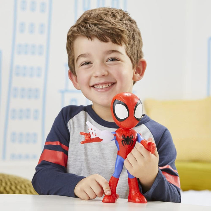 Spidey and his Amazing Friends Hasbro Marvel Supersized Spidey Actionfigur, Vorschule Superheld Spie