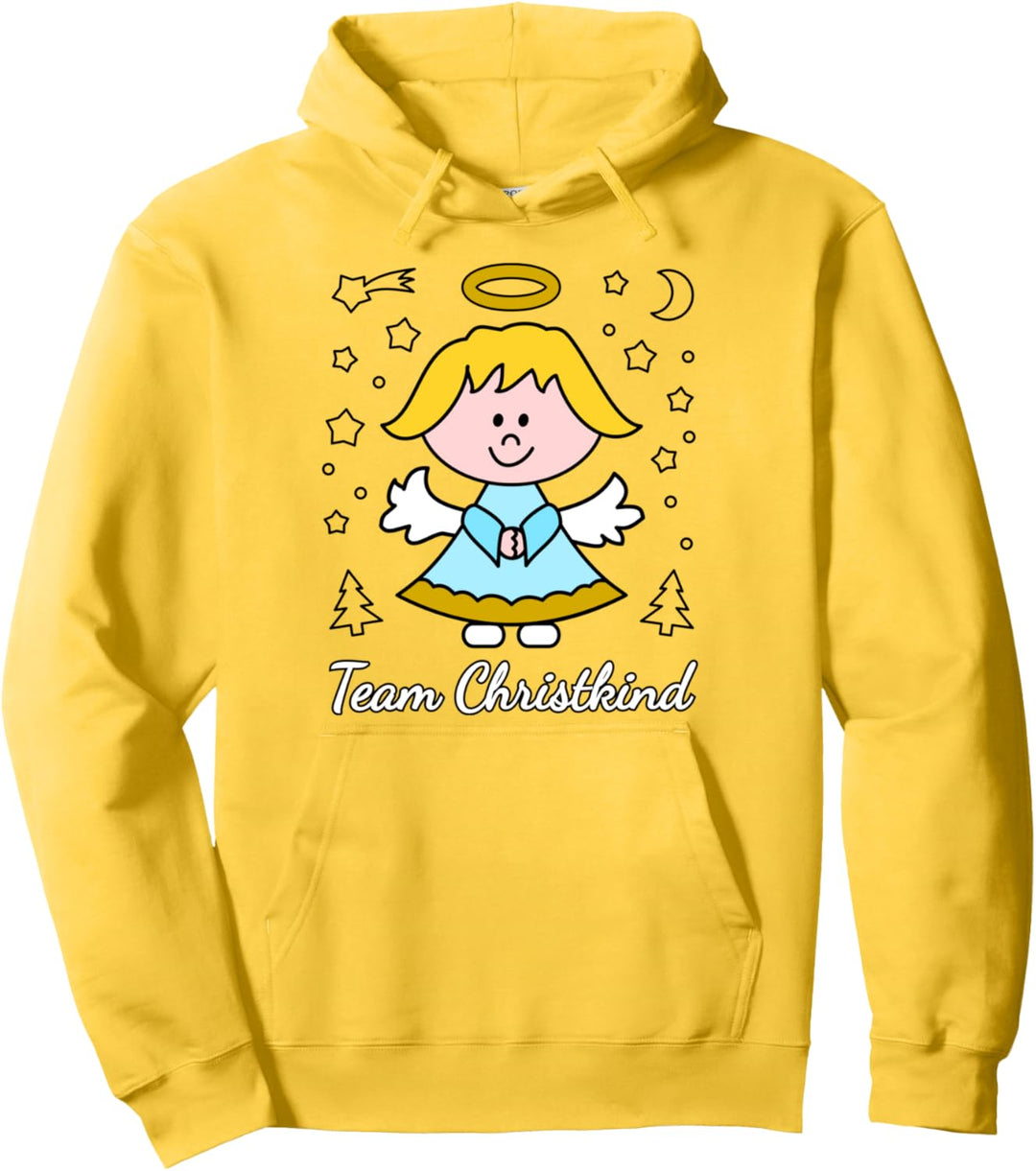 Team Christkind, Christkind oder Weihnachtsmann Pullover Hoodie