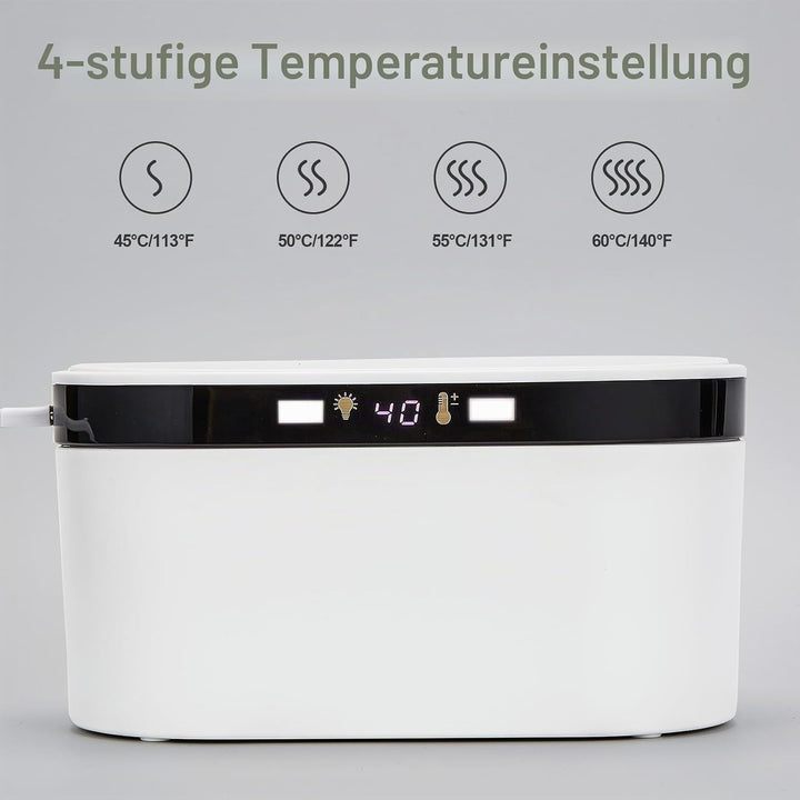 Wischtücherwärmer, innovatives Federdesign, Wischtücherspender mit grossem Fassungsvermögen für Baby