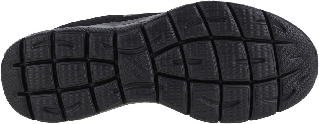 Skechers Herren Arch Fit Waveport Sneaker 41 EU Black Mesh Trim, 41 EU Black Mesh Trim