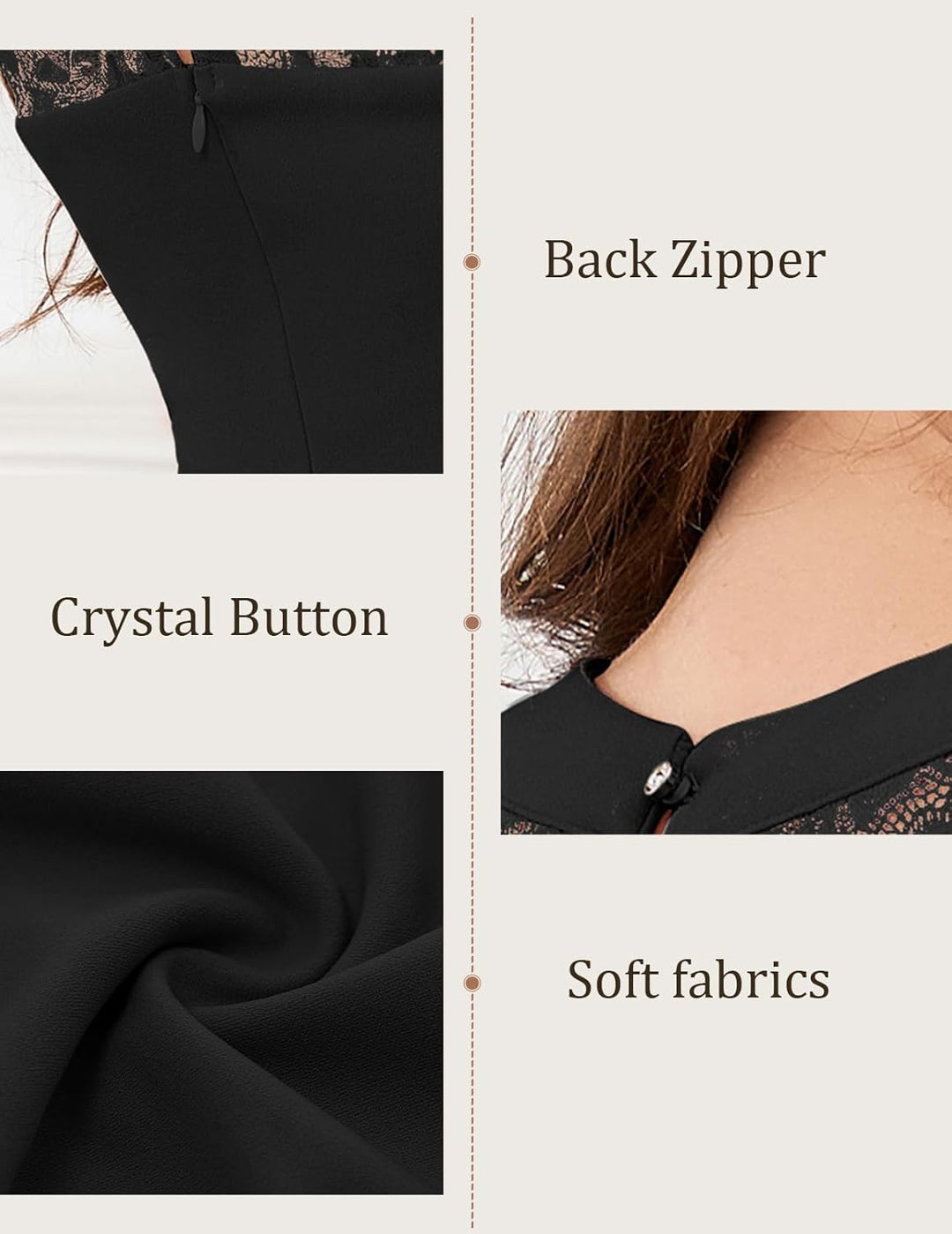 Bbonlinedress Abendkleider elegant für Hochzeit gast festliches Kleid Damen Neckholder Konfirmations