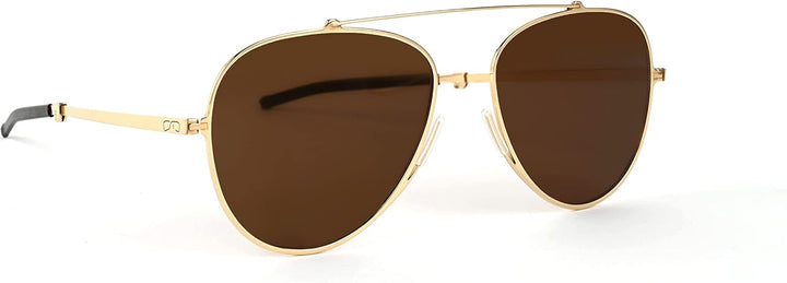 ThinOptics Ultradünne Polarisierte Sonnenbrille – 100% UV-Schutz – Unisex für Damen und Herren, inkl