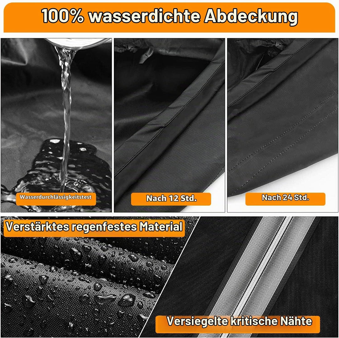 Abdeckung für Weber Kugelgrill 47cm Abdeckhaube Grill 47 cm, 500D Oxford Wasserdicht Winddicht Hülle